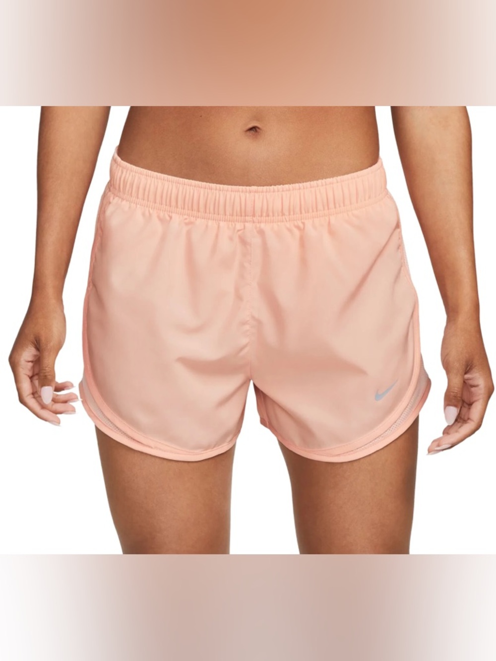 Nike Dri-FIT Blush Pink Running Shorts Size XL EUC